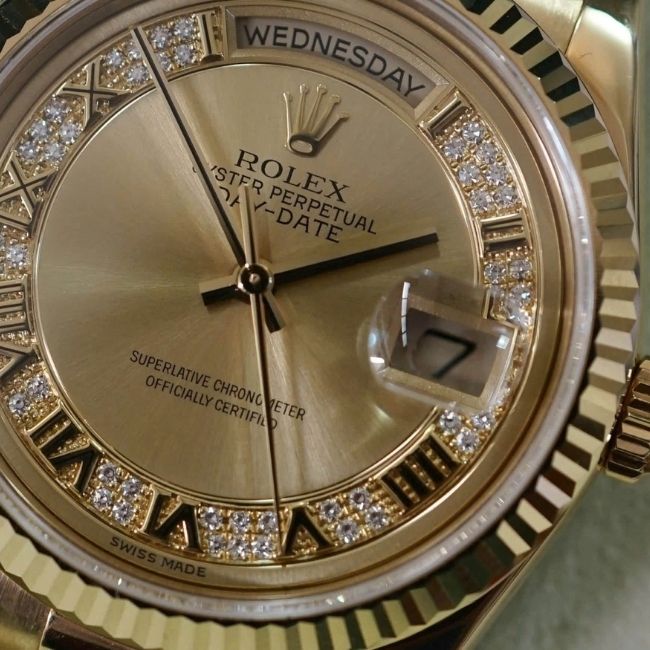 Rolex 11x8238 Myriad Diamond Dial Au750 Solid Gold 3 Rolex 11x8238 Myriad Diamond Dial Au750 Solid Gold 3