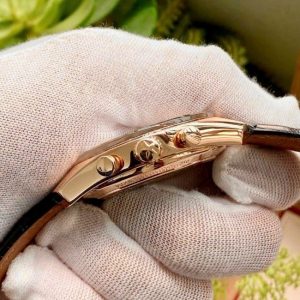 Zenith El Primero Panda Vàng hồng 18k 42mm 4