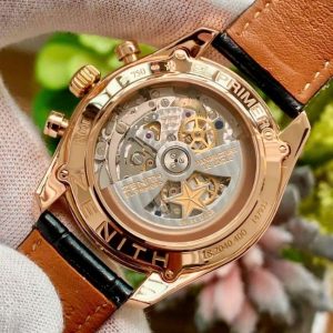Zenith El Primero Panda Vàng hồng 18k 42mm 6