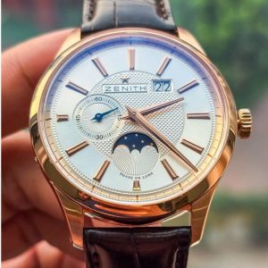 Zenith Elite Phase De Lune 18k Rose Gold 40mm 5